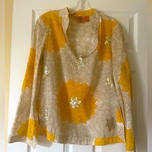 Stunning EUC Tory Burch tunic size 8